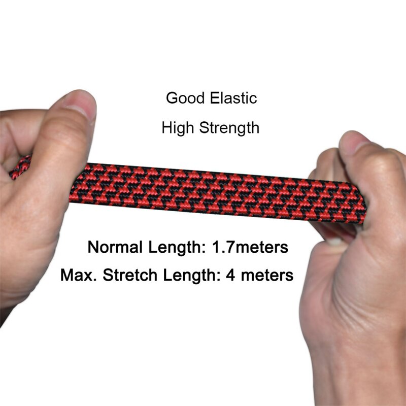 Cuerda elástica fuerte para atar, cinturón de amarre de equipaje de carga, correas de amarre para motocicleta, bicicleta, SUV, coche, techo de carga, Camping al aire libre
