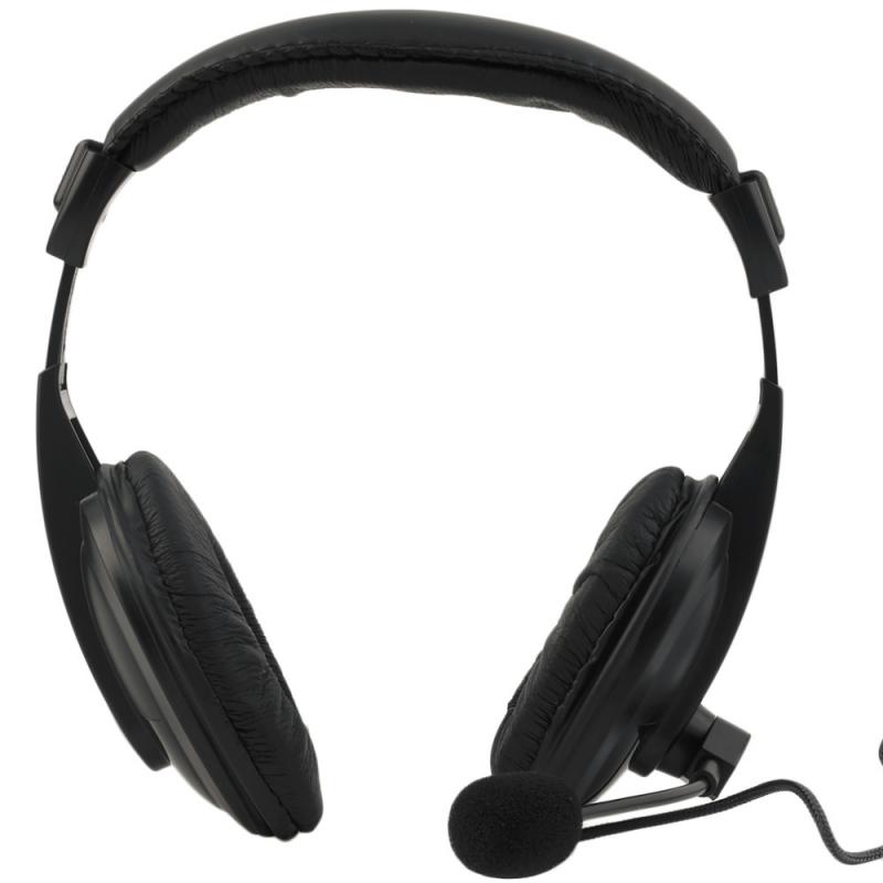 3.5mm Wired Gaming Headset MIC Headphones Bass Stereo For Laptop Computer PC Noise-canceling Microphone Technology Adjustable