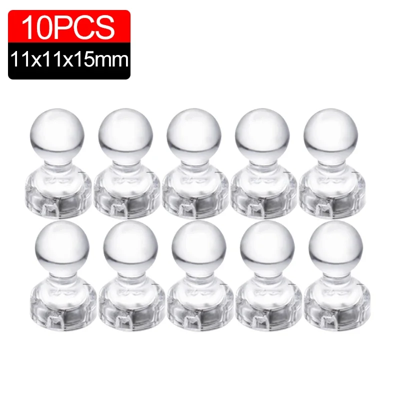 Magneter tegnestift magnet køleskab køleskab tegnestift whiteboard nåle tegnestift klar korttavle tegnestifter kroge kraftig: Militærgrøn