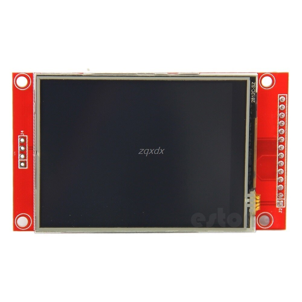 2.8 "240x320 SPI TFT LCD Port série Module + carte PCB adaptateur Micro SD ILI9341 3.3V et directe