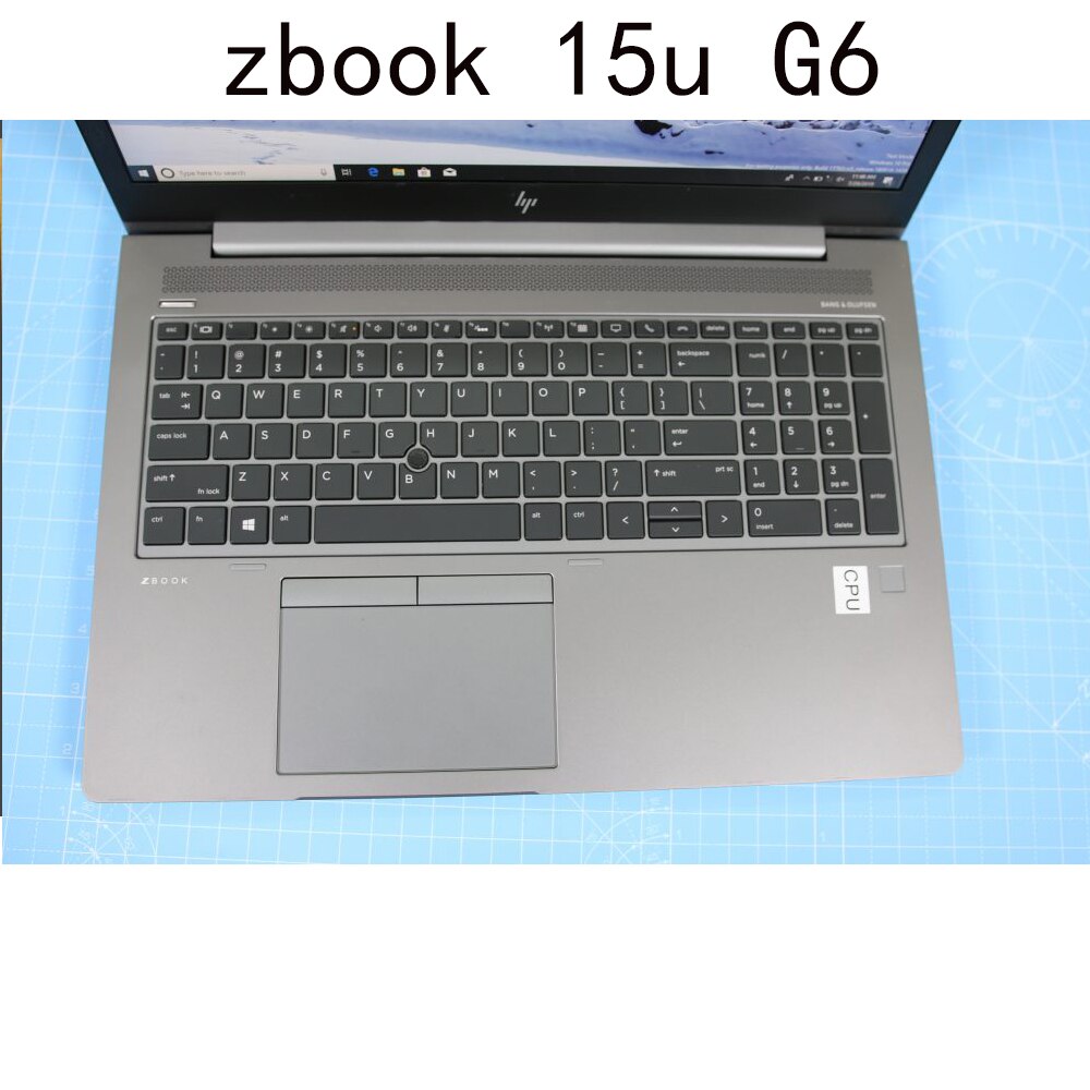 Keyboard cover Protective for HP zbook 14u g5 Elitebook 745 840 G5 G6 14 size 15U G5 G6 15.6 inch Invisible soft Transparent TPU: 15u g6