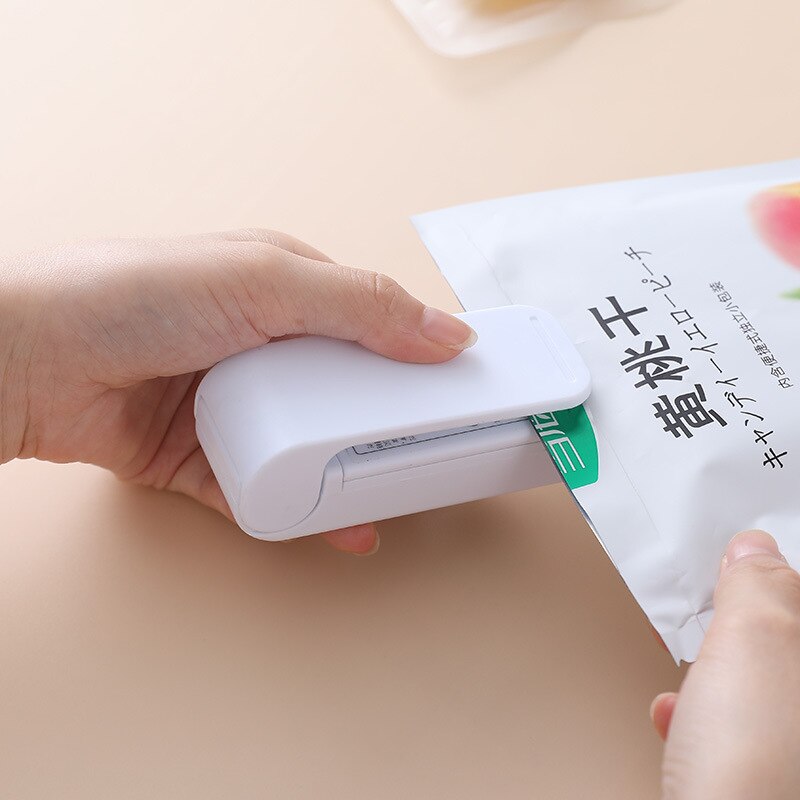 Mini Machine à sceller les aliments Portable, appareil ménager pour sceller les sacs à chaleur