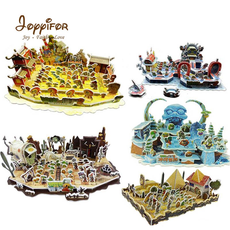 3D model pirate ship kung fu world Puzzles Education Toy Model Building Wooden Children's toy