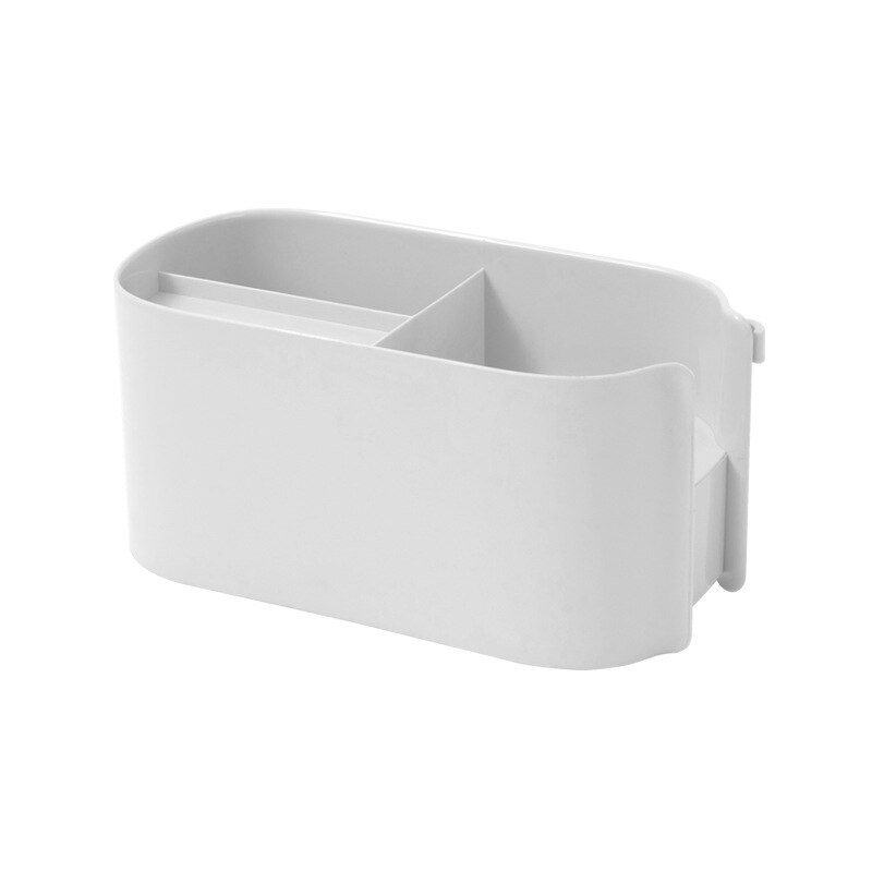 Duży kaliber dmuchawa stojak łazienka wodoodporna multi-krata bez gwoździ ściana ssąca typ półka łazienkowa: biały