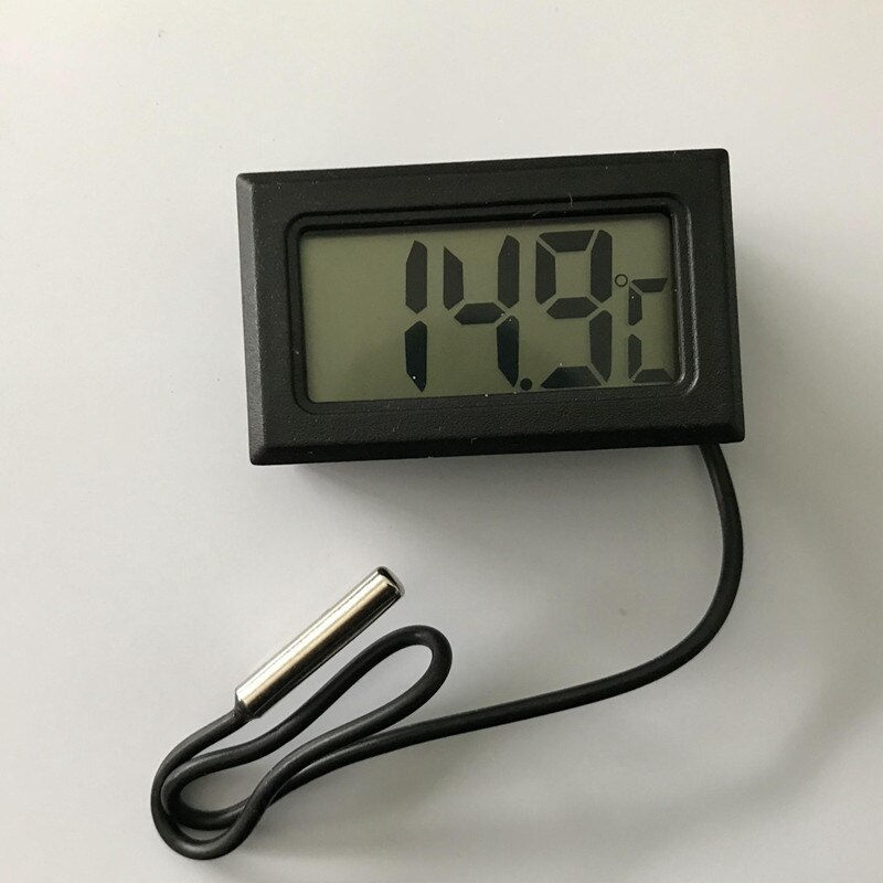 Elektronische digitale display digitale thermometer aquarium koelkast water temperatuurmeter thermometer waterdichte sonde