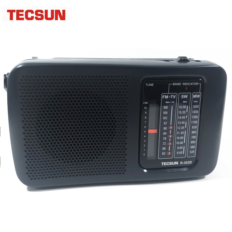 100 Brand Tecsun R303D Radio FM/SW/MW/TV Sound R... Grandado