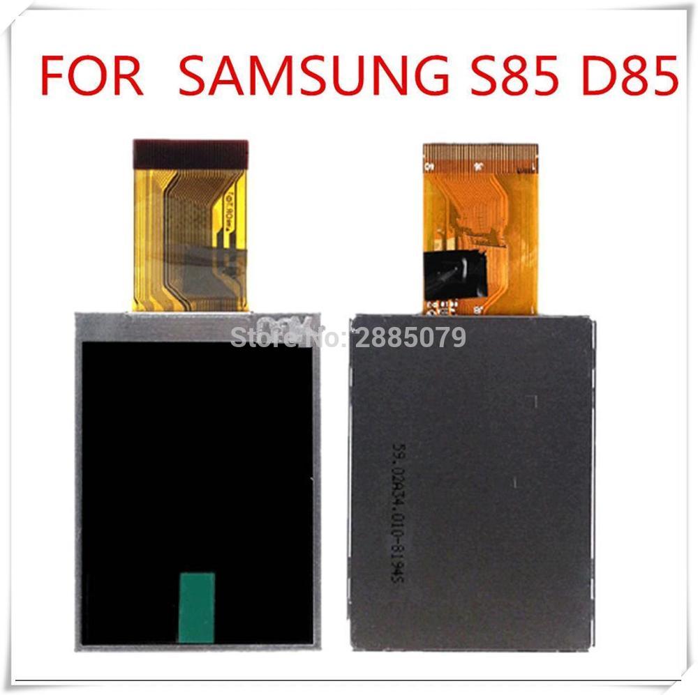 Nueva pantalla LCD para SAMSUNG Digimax S85 D85 cámara Digital de reparación de la parte con luz de fondo