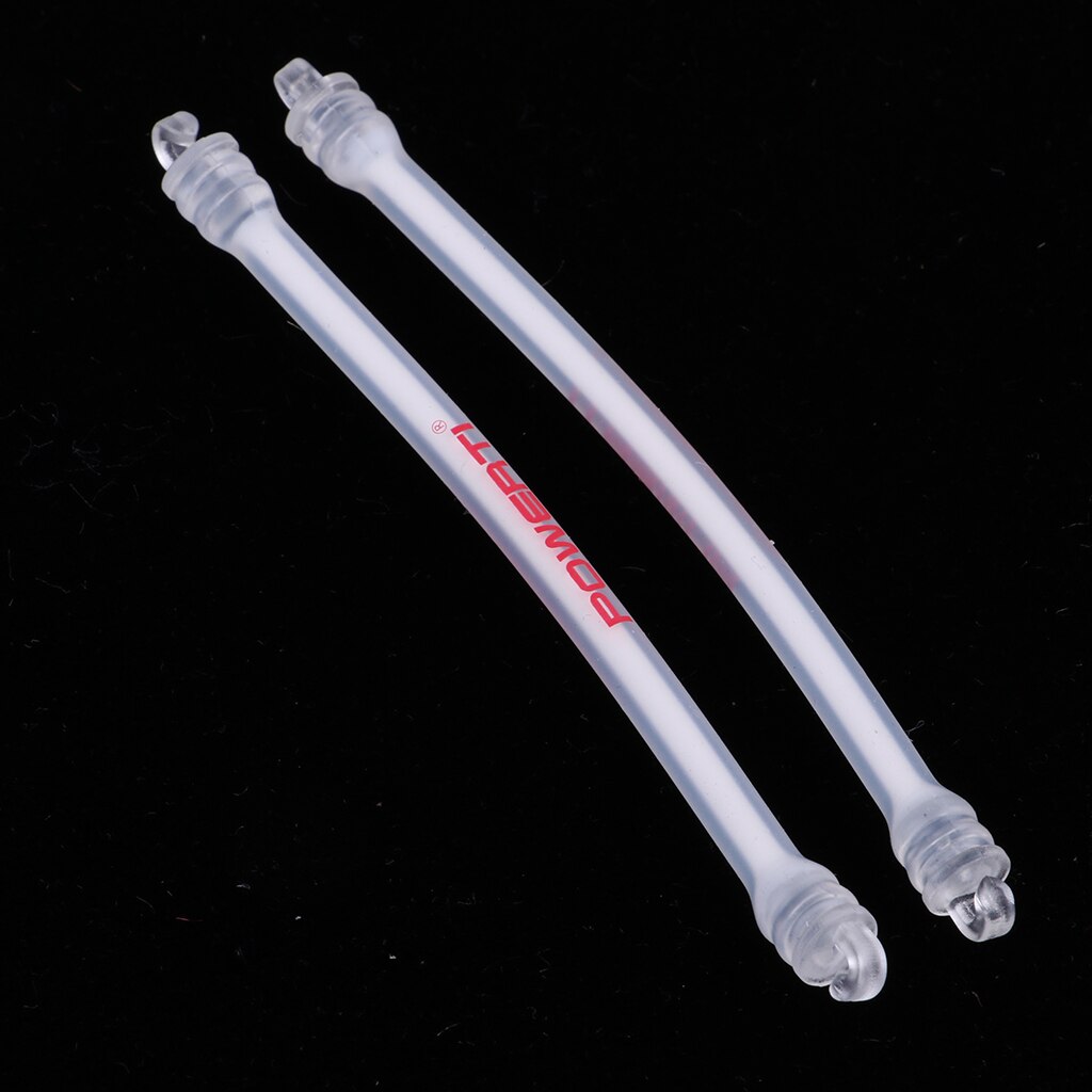2 Pcs 4 Inch Long Tennis Rackets Vibration Dampener Strips Tennis Racquet Dampers Shock Reducing Strips: white