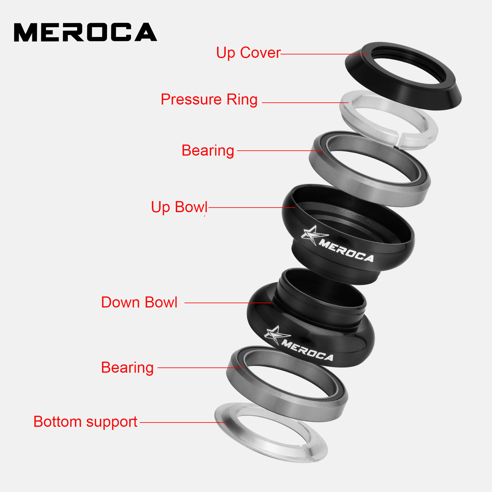 bilancia bicicletta cuffia 25mm 29.6mm cuscinetto bicicletta per bambini parti per bambini bicicletta scorrevole