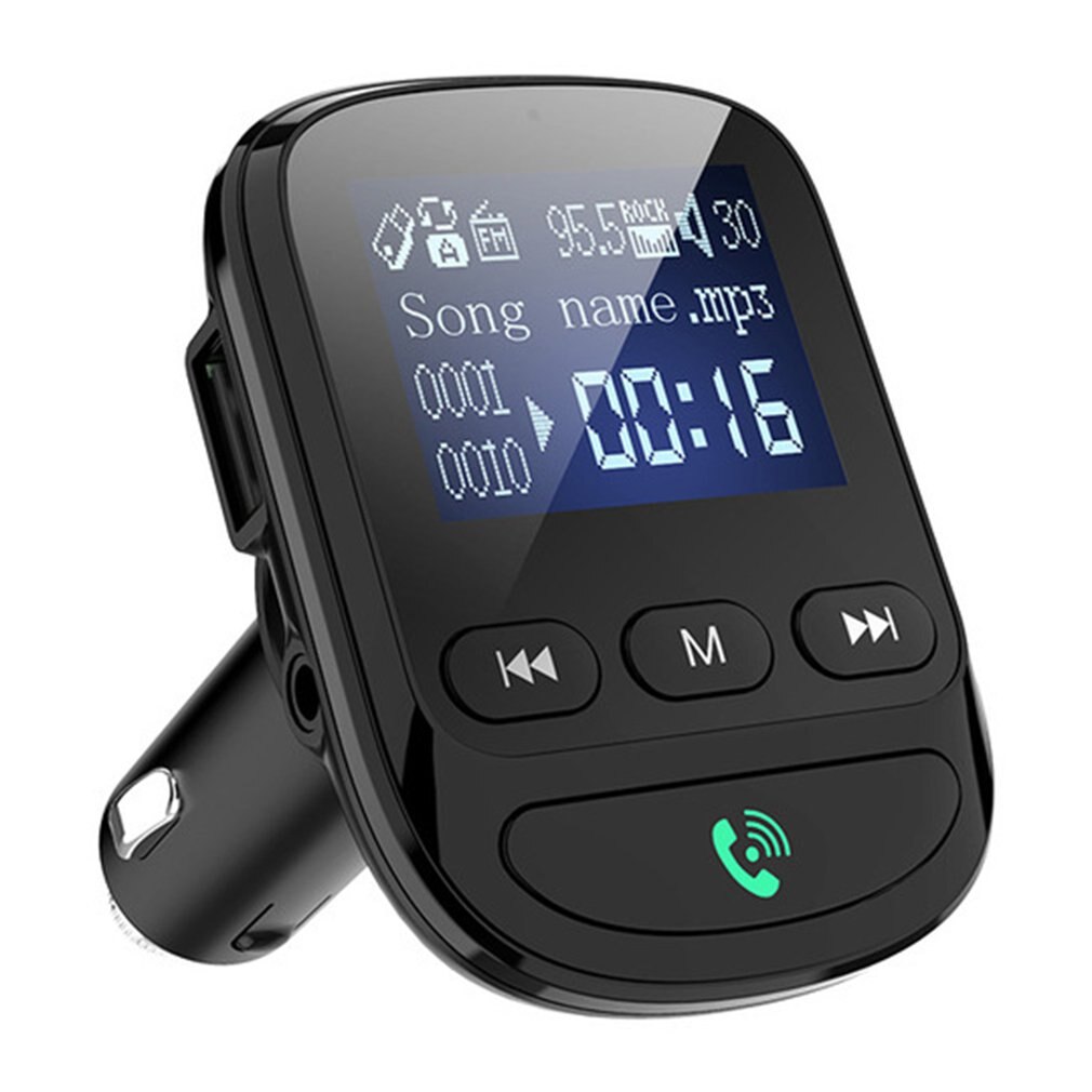 Multi-funktion Auto FM Transmitter MP3 Player Wireless Adapter Hände-freies Auto Kit Modulator Mit USB Schnell Ladung QC 3,0 Durable