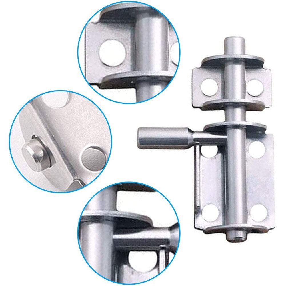 4Pcs 304 Stainless Steel Sliding Door Latch With Screws For Your Bathroom Bedroom Cupboards Door Hardware Door Bolts