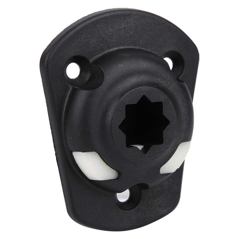 2 Pcs Inflatable Boat Kayak Rod Holder Mount Base with Screws Boat Canoe Slide Rail Kayak Fishing Rod DIY Mount Base Accessories