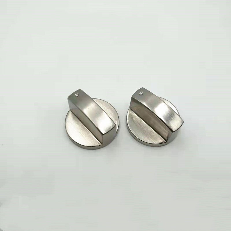 4 Stks/set 6Mm/8Mm Metalen Schakelaar Bedieningsknoppen Fornuis Knoppen Kookgerei Vervangende Accessoires Voor Keuken Fornuis Gas kachel Oven