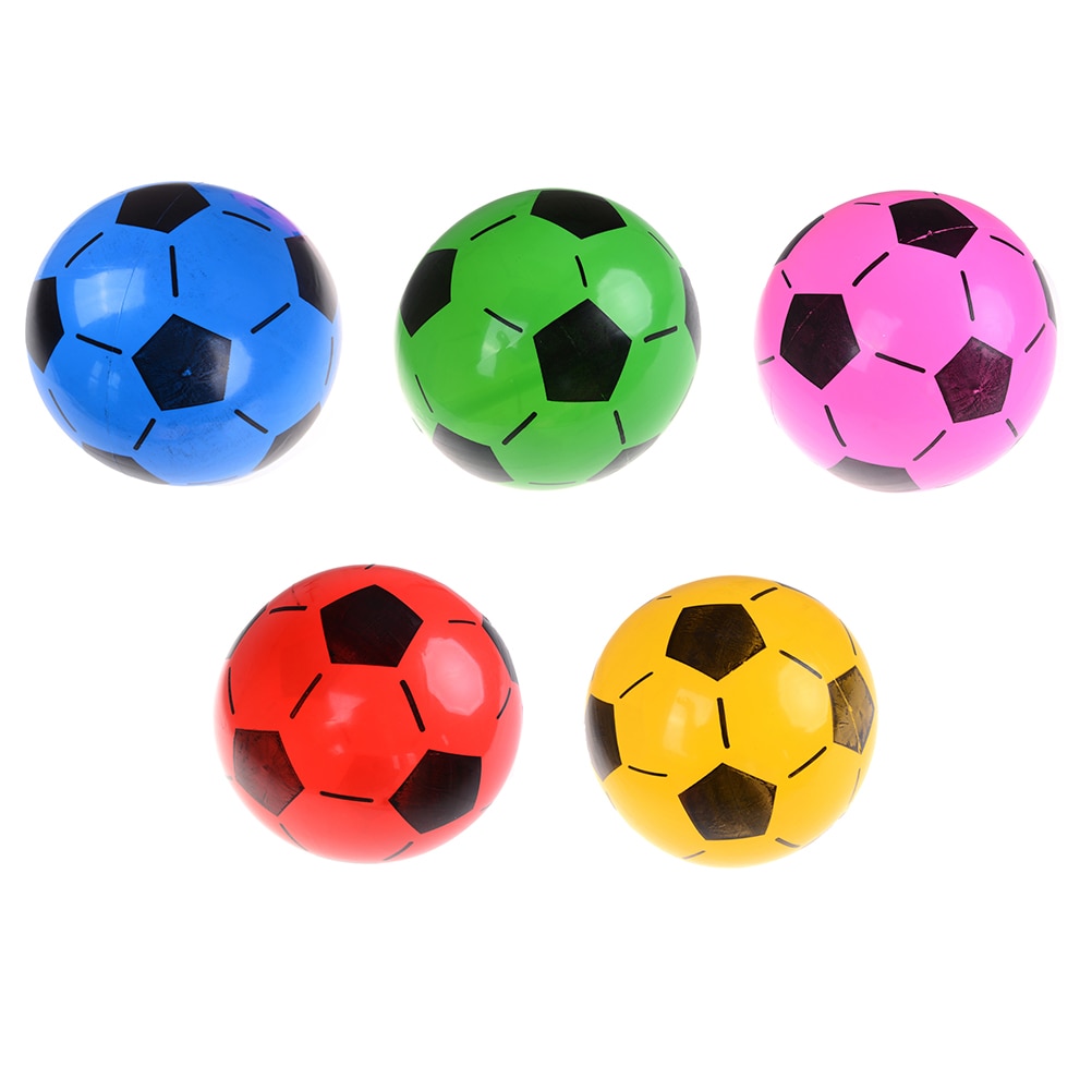 20cm Aufblasbare Elastische Gummi Strand Bälle freundlicher Spielzeug Bälle Aufblasbare FußBall Spielzeug freundlicher Spiele Ich bin Freien Strand Sport Ball Spielzeug