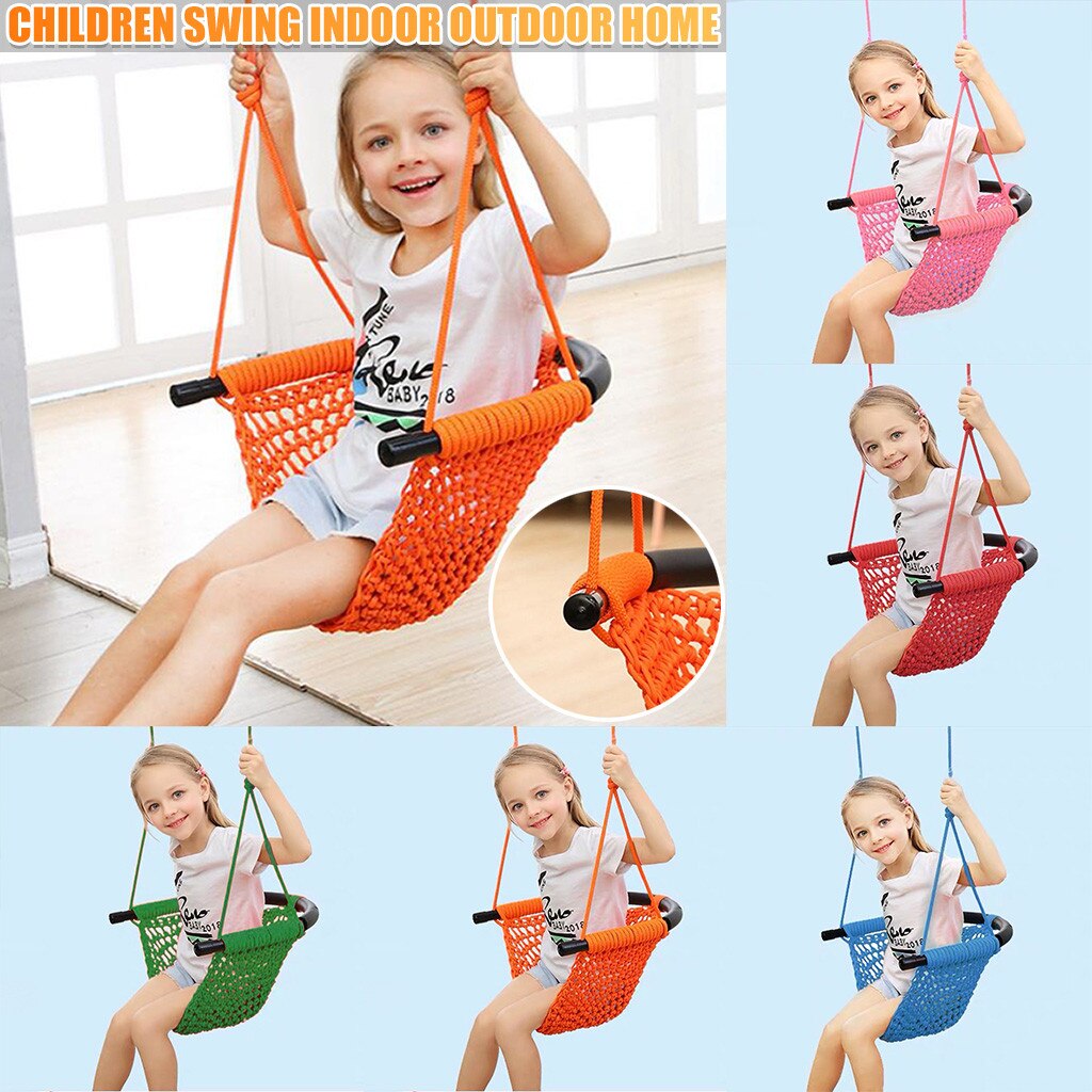 Kids Swing Seat Verstelbare Touwen Zware Touw Spelen Kinderen Swing Set Speelgoed Voor Baby