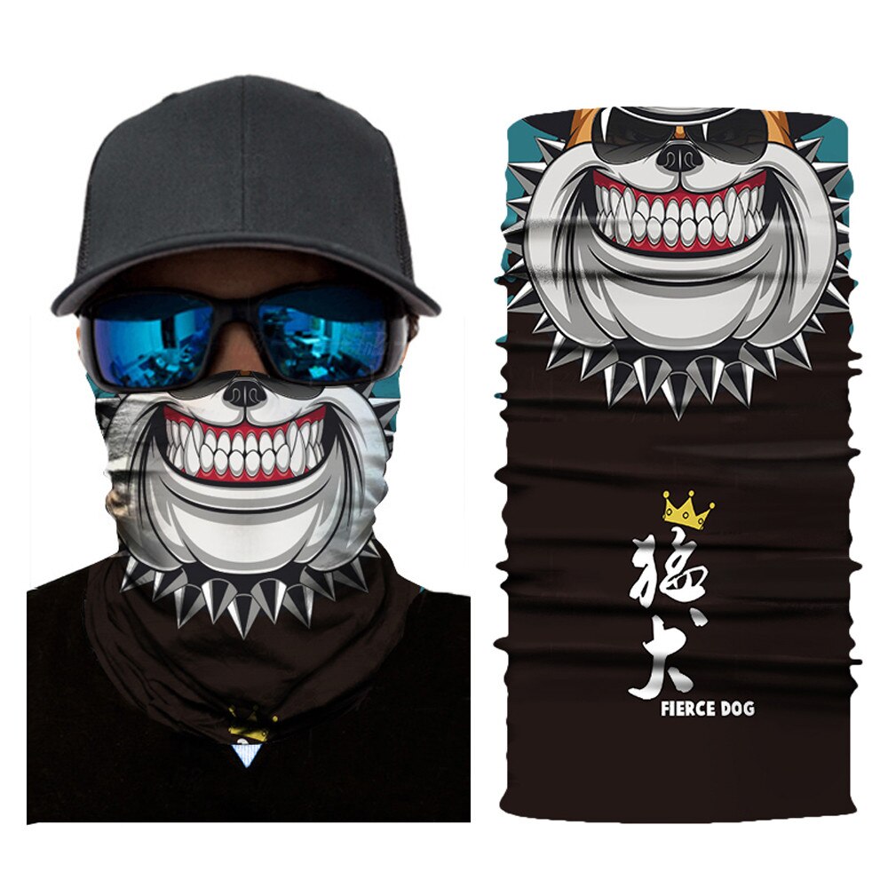 Cache-visage lavable et réutilisable pour moto, protection complète pour le cou, le cyclisme, le cyclisme, le Ski