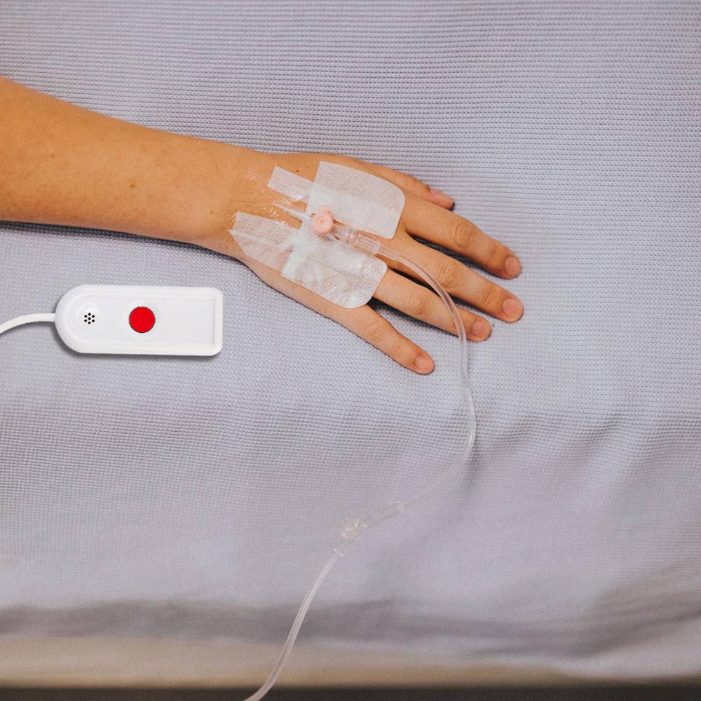 Retekess TD003 Wireless Call Button Transmitter with Handle for Nurse Calling System Clinic Ward