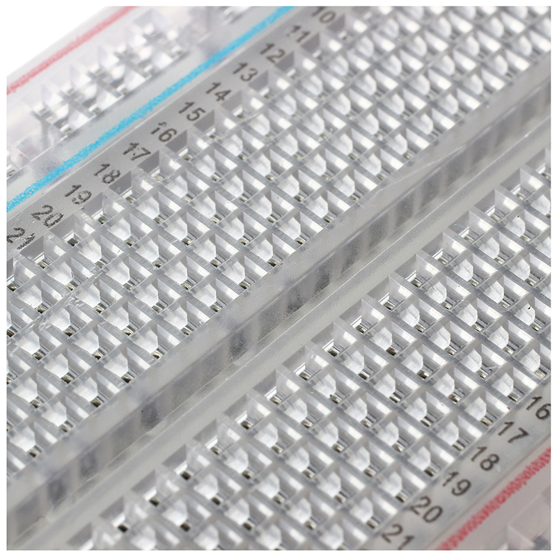 Retail Experiment Board Breadboard Circuit Board ZYJ - 60 transparent