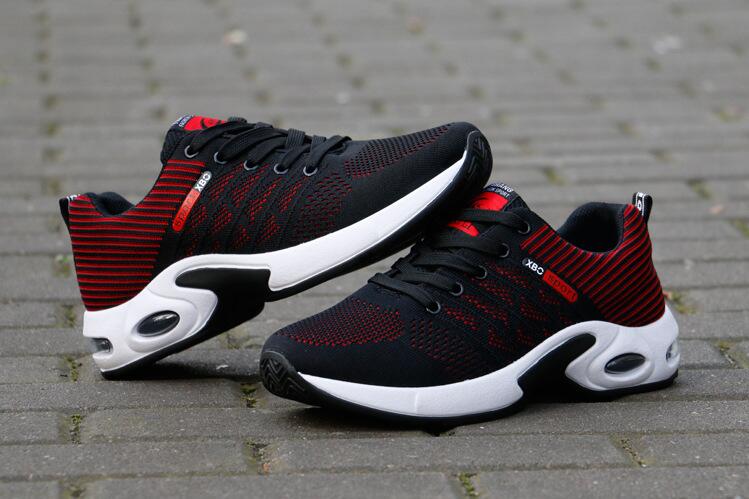 Klassiske sko herre sneakers sommer mesh åndbare wedges sneakers til mænd plus størrelse 39-44