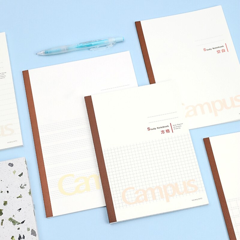 3 pcs KOKUYO Campus Notebook Paper WCN-CNB 8 Types of Inner Pages A5 B5 30/60sheets School Stationary