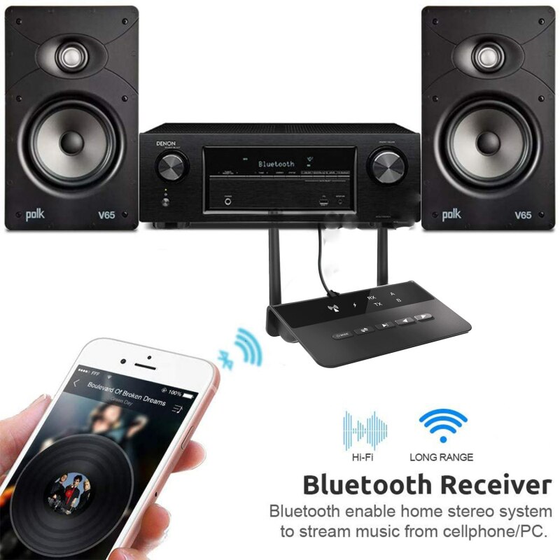 Auto Accessoires Draadloze Bluetooth 5.0 Audio Adapter En Zender Voor Tv Pc Auto Hoofdtelefoon Блютуз Адаптер