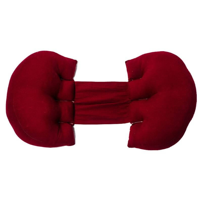 U forma gravidez travesseiro apoio barriga lado travessas maternidade travesseiro accessoires: Red