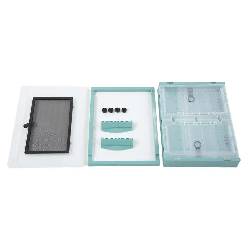 Reptiles Terrarium Plastic Foldable Reptile Feeding Tank for Frogs for Lizard for Tortoise