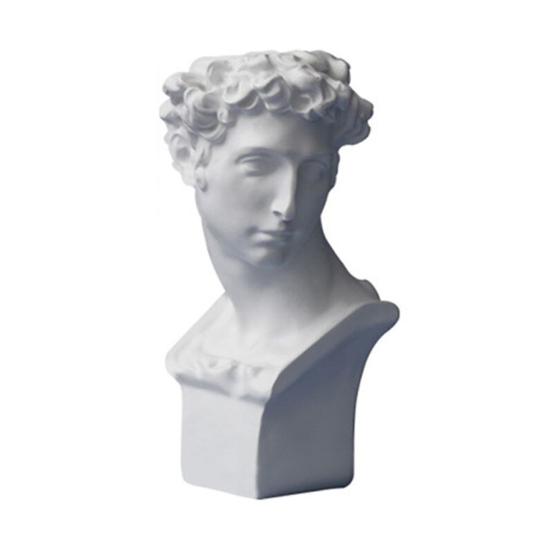 Hars Vaas Bloempot Nordic Stijl Menselijk Hoofd Pen Borstels Houder Woondecoratie: B