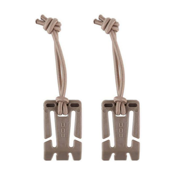 Manille mousqueton attache quickdrew Molle sangle sac à dos Camp randonnée montagne escalade boucle extérieure Snap Lock Grimlock: 2Pcs Tan