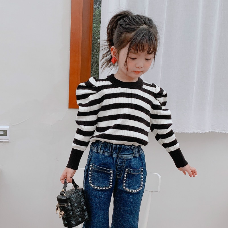 Høst jenter stripete gensere låve gensere gensere låve gensere