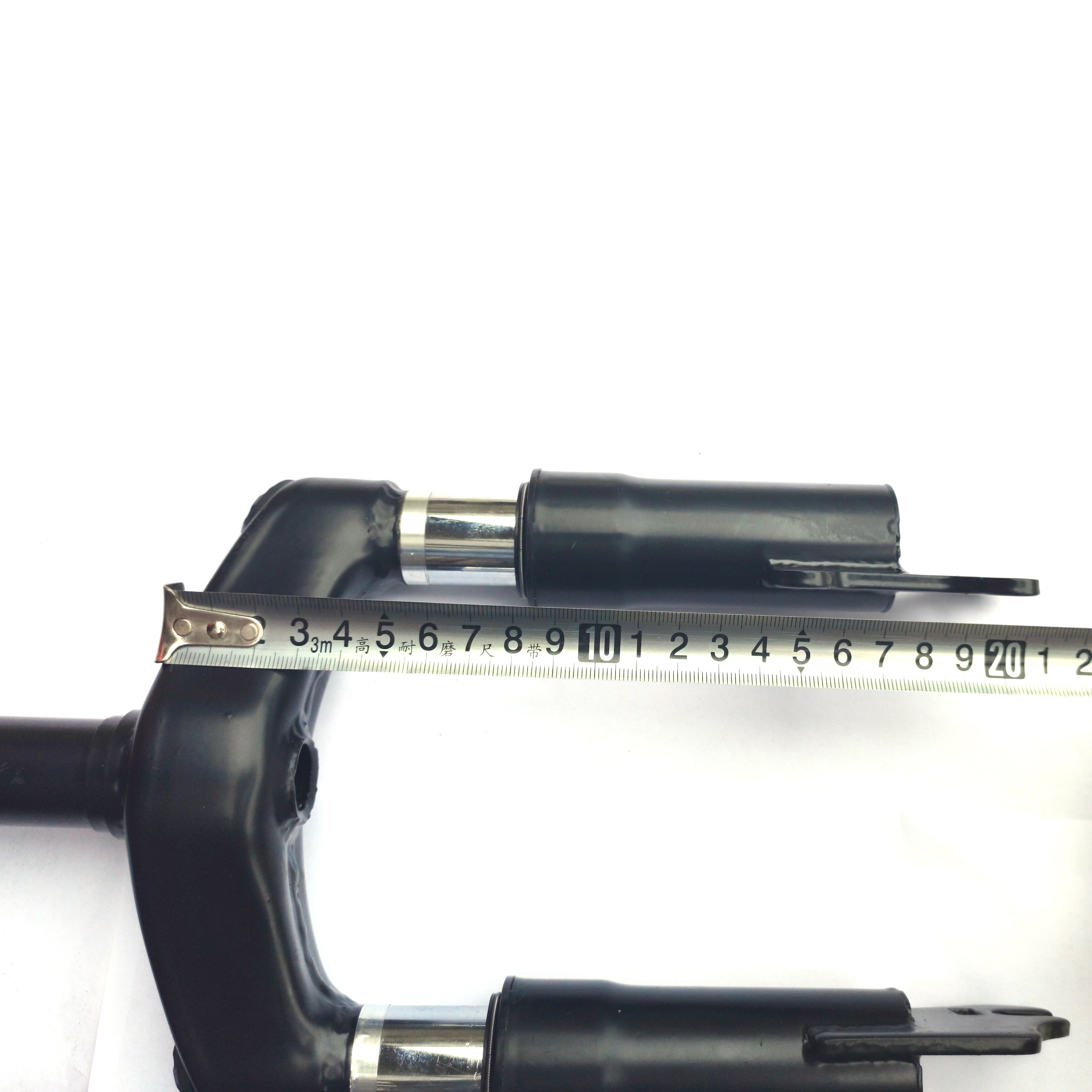 Hydraulisk forgaffel  of 10 tommer elektrisk scooter kan installeres med front fast stang af skivebremse
