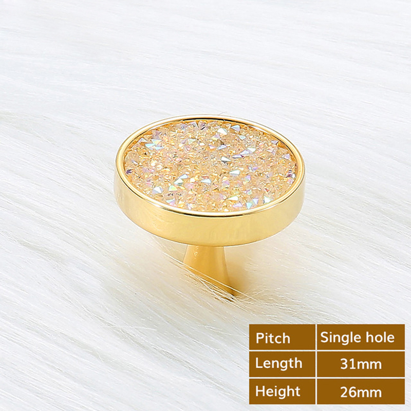 European Door Knobs and Handles for Kitchen Cabinet Zinc Alloy Furniture Handles Marble Vein Gold Drawer Pulls Wall Hanging Hook: 10