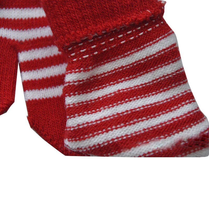 Mitones cálidos de invierno para niños de 1 a 5 años, guantes suaves de lana de punto, a rayas finas, para jugar al aire libre, a prueba de viento