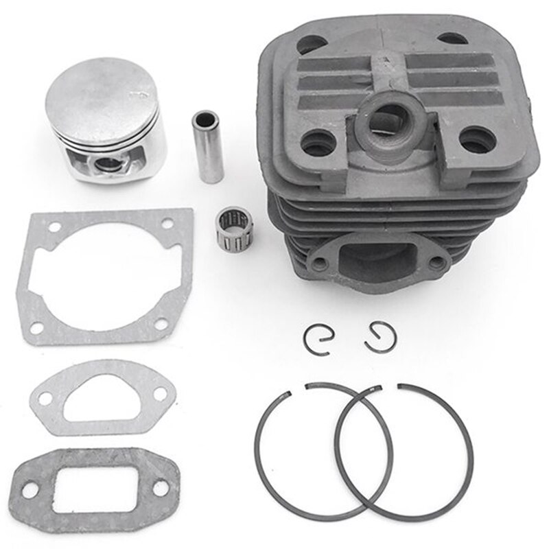 45.2Mm Kettingzaag Cilinder Zuiger Naald Kooi Pakking Kit Voor 4500 45Cc 5200 52Cc 5800 58Cc Benzine Kettingzaag Onderdelen