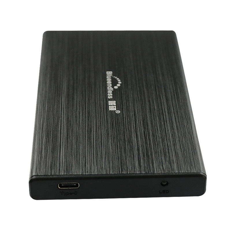 Blueendless-carcasa de disco duro externo, disco duro de aluminio HDD de 2,5 pulgadas, portátil, SATA, USB, Disque Dur externo