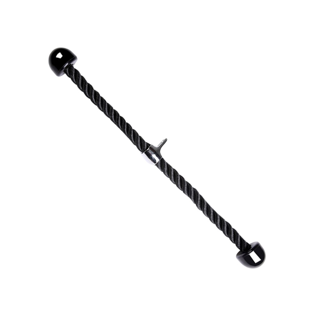 Yes4All 4M82 Combo Double D Handle Cable Attachment, Triceps Rope/Triceps Pull Down Rope, Rotating Straight Bar, and V-shaped Bar Handle