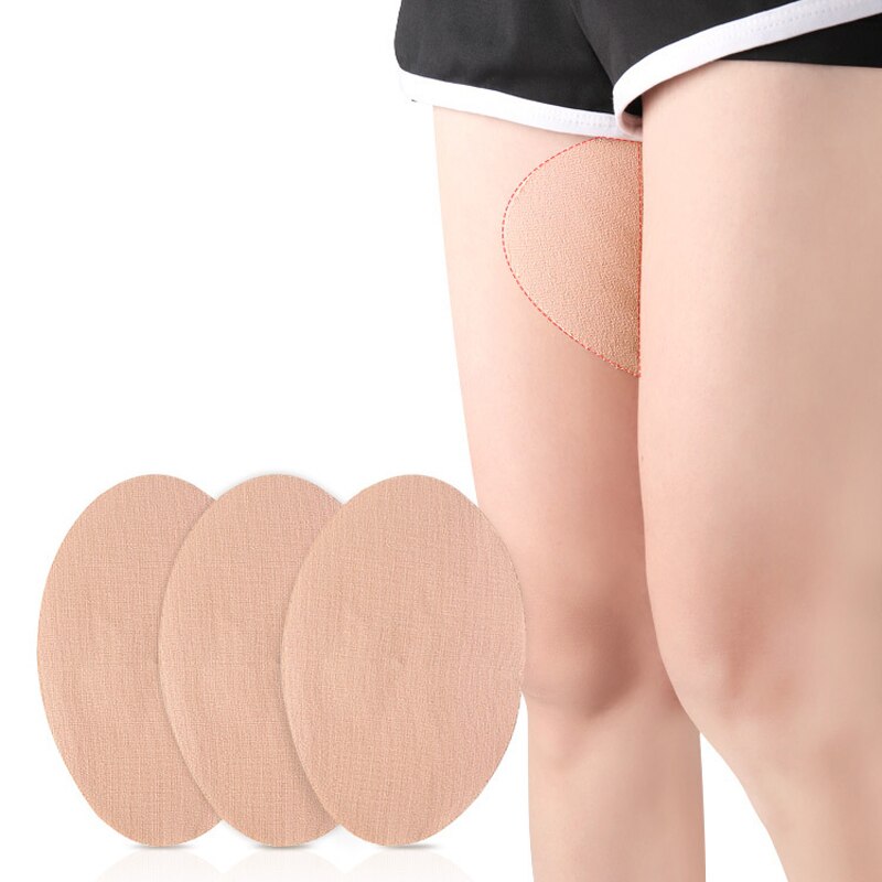 Cinta antifricción para el muslo, almohadilla Invisible para el muslo, absorción del sudor, alivio del dolor, cuidado corporal, deporte al aire libre, parche antidesgaste para el muslo, 20-2 uds.