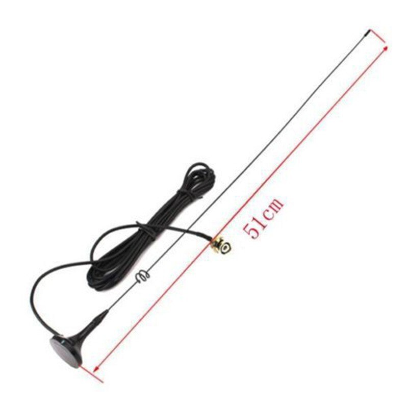 Nagoya UT-108UV BNC 144/430MHz antenne double bande magnétique montée sur véhicule pour icom IC-V8 IC-V80 Moto HT440 HT90 HYR BAOFE