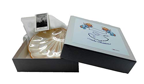 DOCOLASTRA Baptismal in kristall farbe espuma de meer Shell mit Fall Autopersonalizable