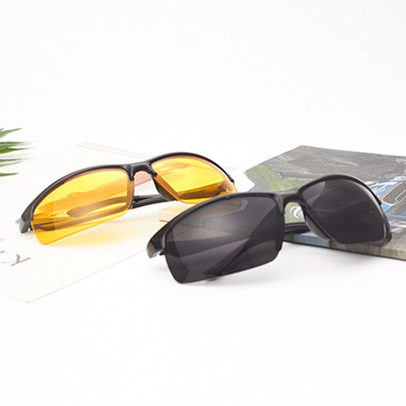 Lunettes de Vision nocturne Anti-éblouissement pour conducteur, verres de conduite nocturne, lumière améliorée, à la , accessoires de voiture,