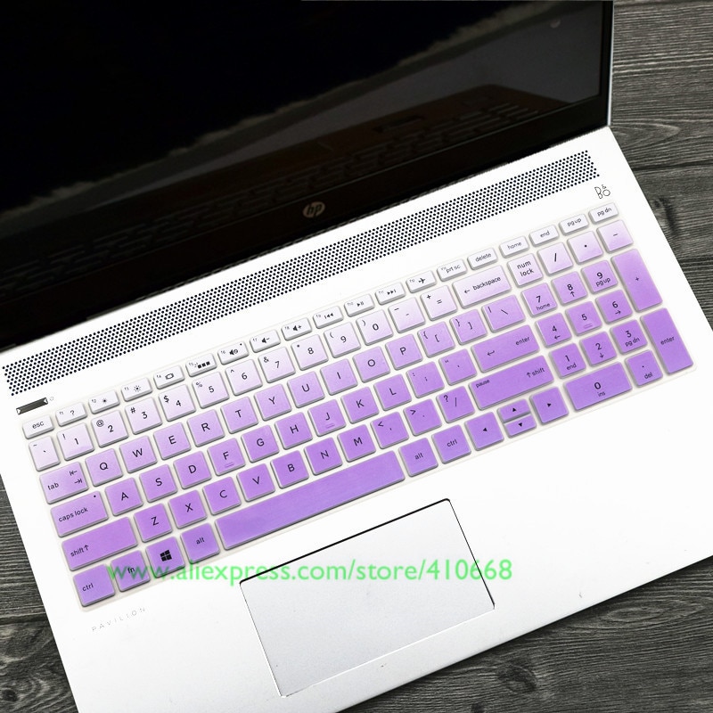 15.6 cal silikon odporny na kurz osłona na klawiaturę laptopa Protector dla HP 250 255 G6 Notebook PC