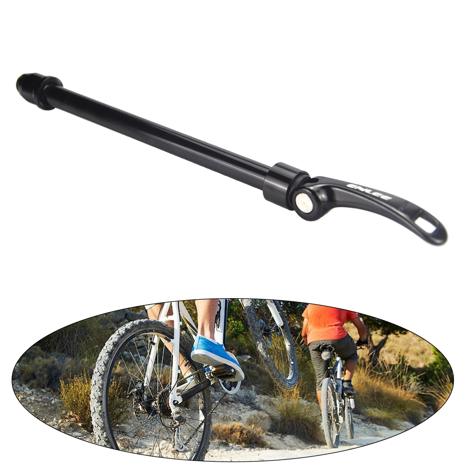 Adattatore per spiedini di conversione mozzo posteriore a sgancio rapido per asse passante per Mountain Bike