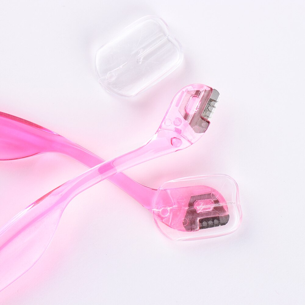 2 stuks wenkbrauwscheermes, gezichtstrimmer, liphaartrimmer, shaper, scheerapparaat, removermes, gezichts- en wenkbrauwset, beautytools