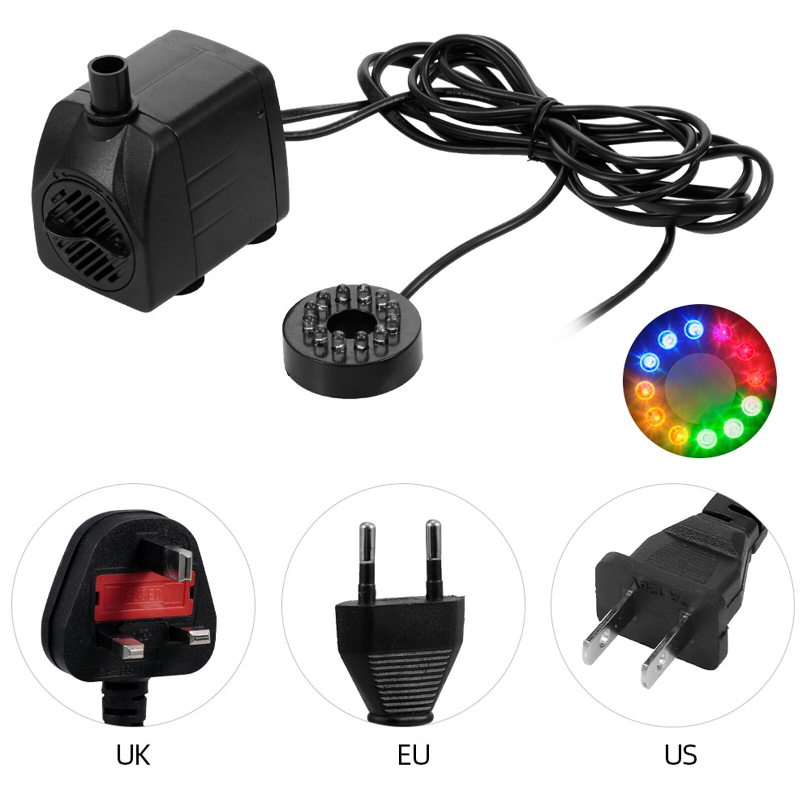 Pasamer Mini Mistmaker Voor Fontein, Vijver Of Aquarium – Zonder Licht, Creëert Sfeervolle Nevel