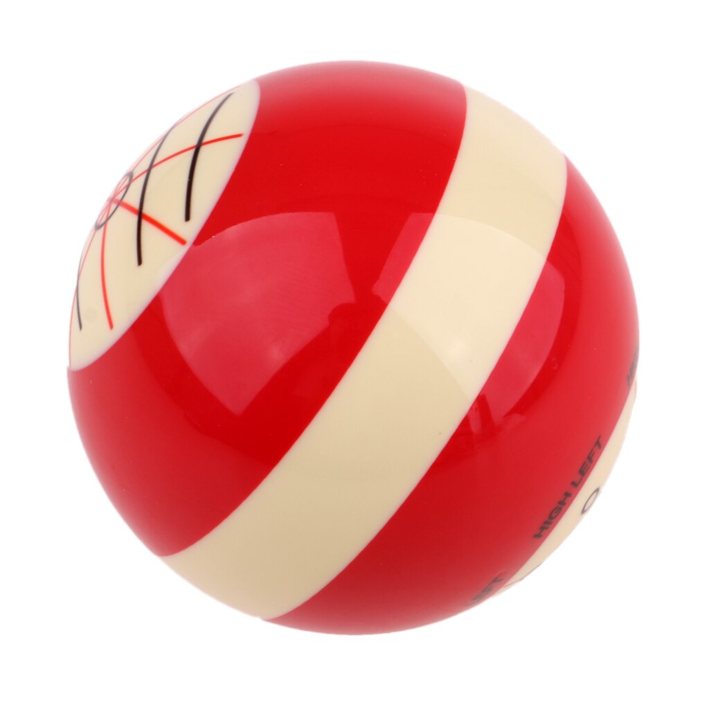 Durable Resin Billiard Practice Training Pool Cue Ball Accessory Snooker Billiard Balls Funny Indoor Games Birthday