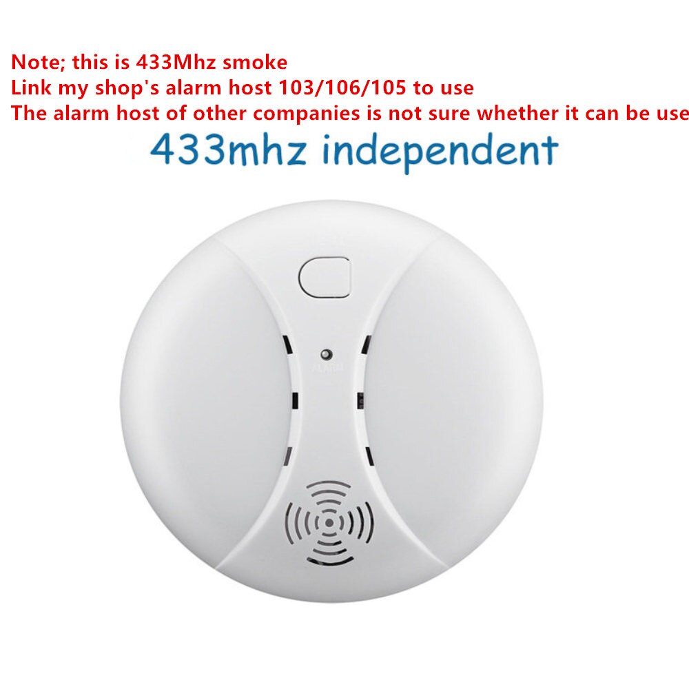 Smartyiba Sensor Detector De Humo Independiente A Grandado 5296