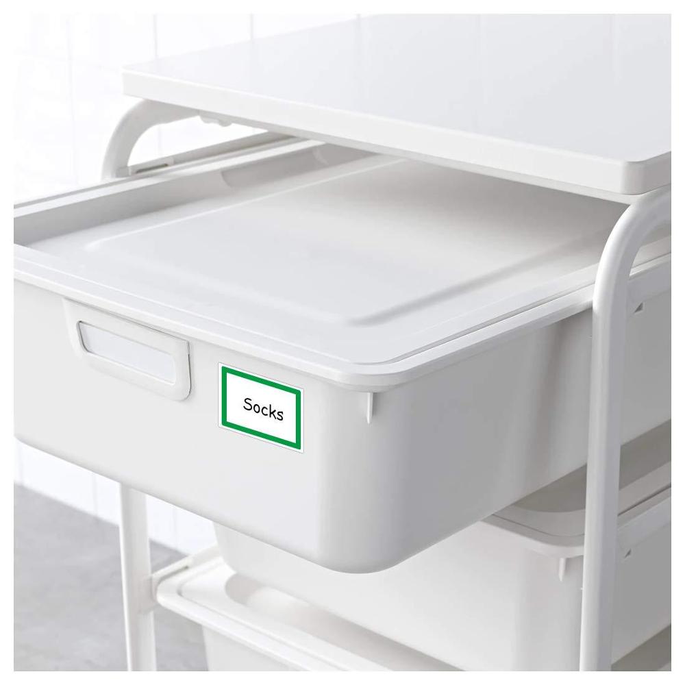 150 Pcs/roll Kleurrijke Plain Naam Stickers Naam Tags Stok Op voor Kids, Muur, bureau voor school leraar bieden briefpapier sticker