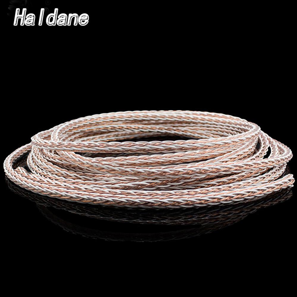 Haldane HIFI 8TC 7N OCC Pure Copper Speaker Cable Hi-End Audio Speaker Wire Loudspeaker Cable