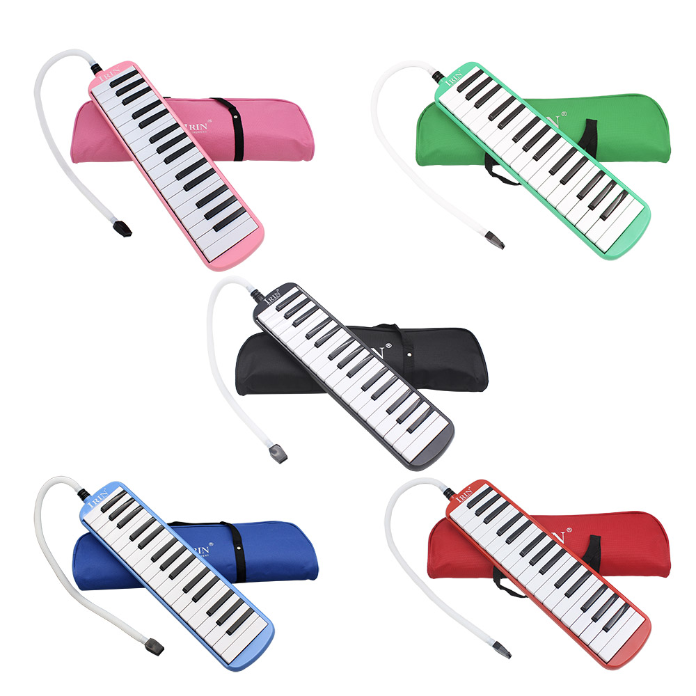 IRIN 32-toetsen mondharmonica Melodica ABS piano met tas Draagbaar mondharmonica voor muziekliefhebbers en beginners Toetsenbordinstrumenten