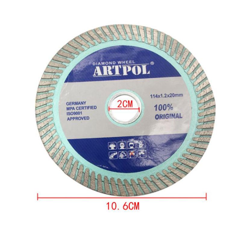 1pc ultradunne diamant keramische zaagbladen porselein droogslijpschijf willekeurige kleur